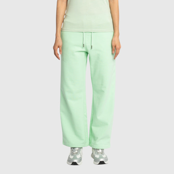 Gisada Straight Leg Sweatpants In Midweight Cotton With Small Silicon Print