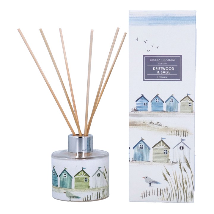 gisela graham Boxed Diffuser - Beach Huts