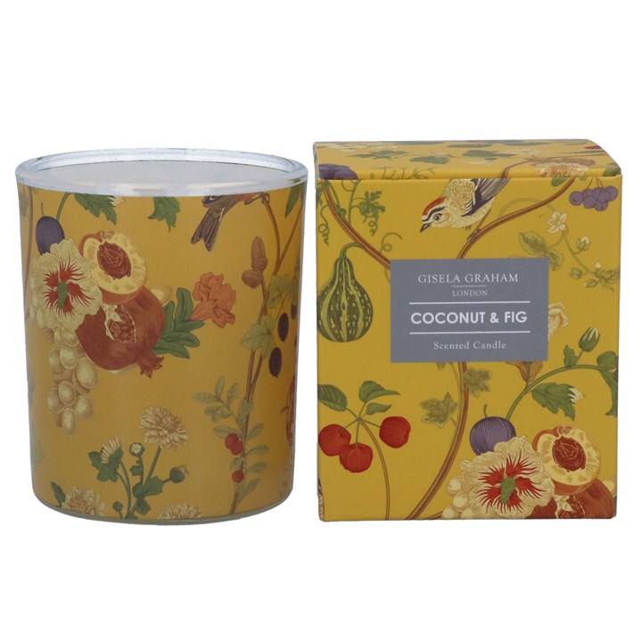 gisela graham Boxed Scented Candle - Birds & Fruits