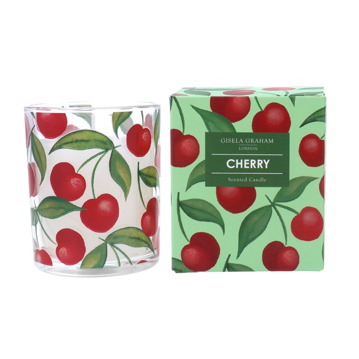 gisela graham Boxed Scented Candle - Cherries