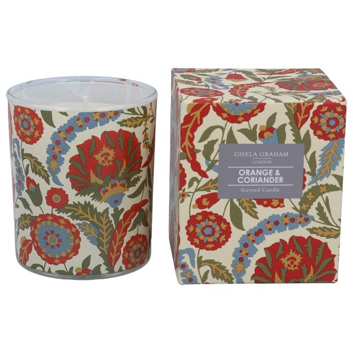 gisela graham Boxed Scented Candle - Folk Floral