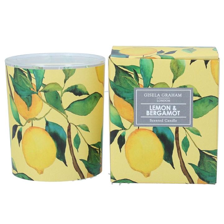 gisela graham Boxed Scented Candle - Lemon Tree