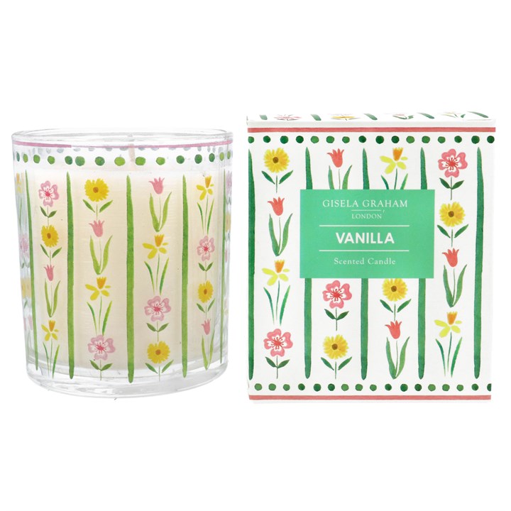 gisela graham Boxed Scented Candle - Pastel Meadow