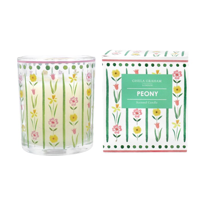 gisela graham Boxed Scented Candle - Pastel Meadow