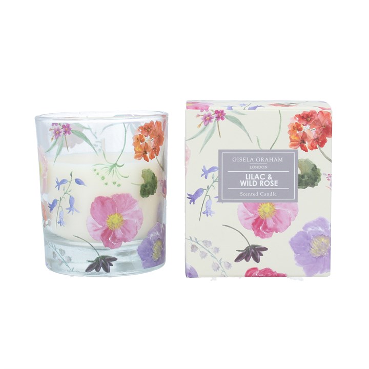 gisela graham Boxed Scented Candle - Tumble Flowers