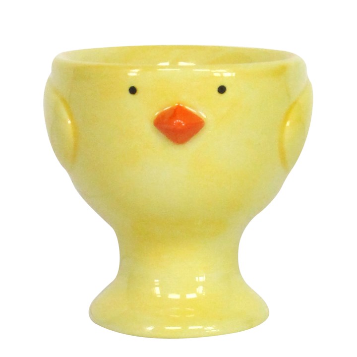 gisela graham Ceramic Egg Cup - Yellow Chick