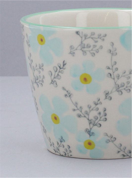 Gisela Graham Ceramic Mug - Blue Periwinkle