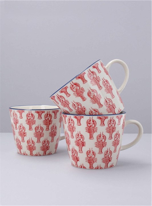 Gisela Graham Ceramic Mug - Lobster