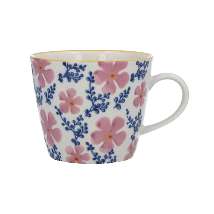 gisela graham Ceramic Mug - Pink Periwinkle