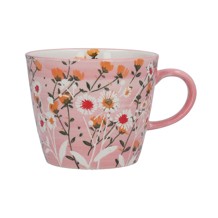 gisela graham Ceramic Mug - Pink Wild Daisy