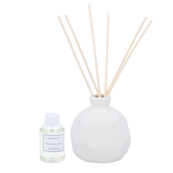 gisela graham Ceramic Reed Diffuser - Aloe & Sea Salt