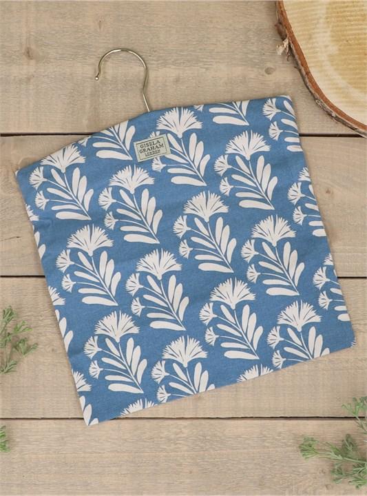 Gisela Graham Cotton Peg Bag - Country Flowers