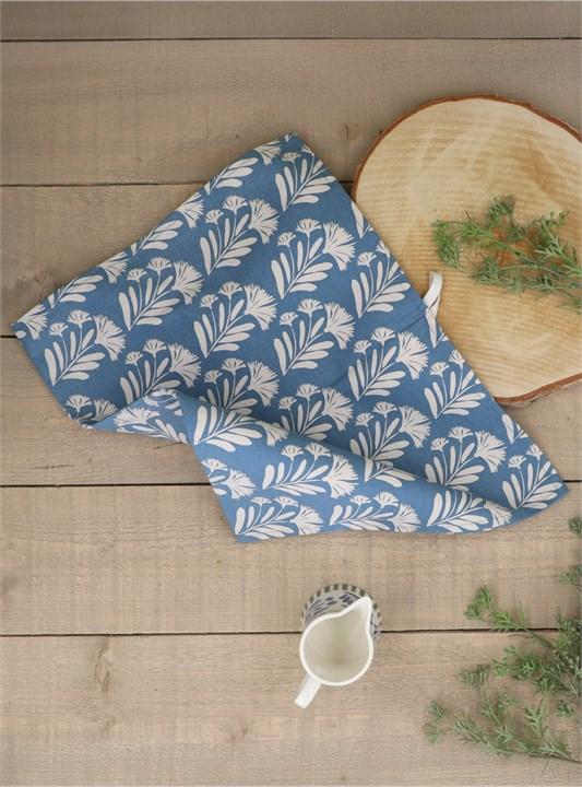 Gisela Graham Cotton Tea Towel - Country Flowers