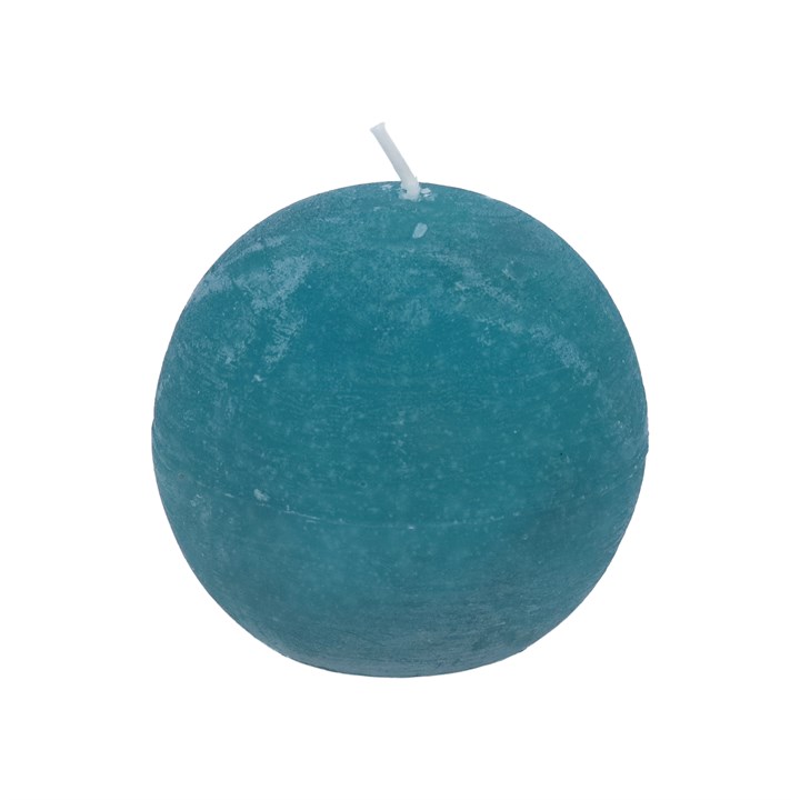 gisela graham Dark Teal Ball Candle