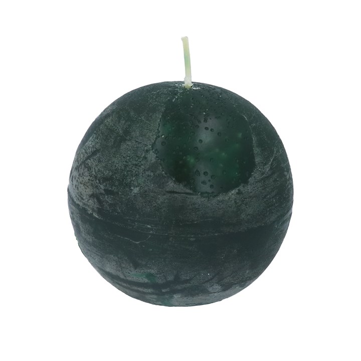 gisela graham Emerald Green Ball Candle