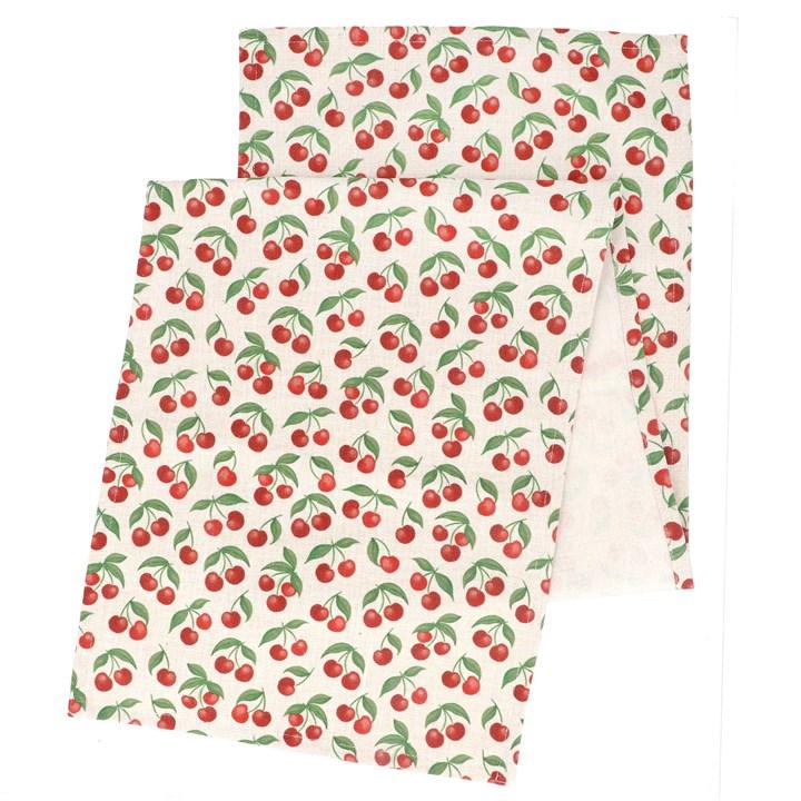 gisela graham Fabric Table Runner - Cherries