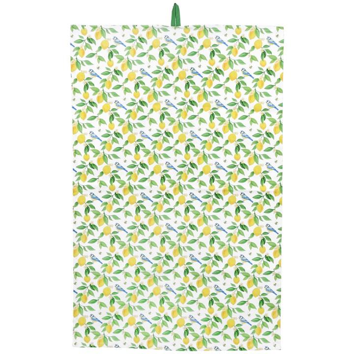 gisela graham Fabric Teatowel- Lemons