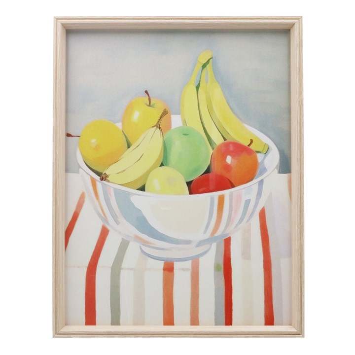 gisela graham Framed Print - Bowl Of Fruit