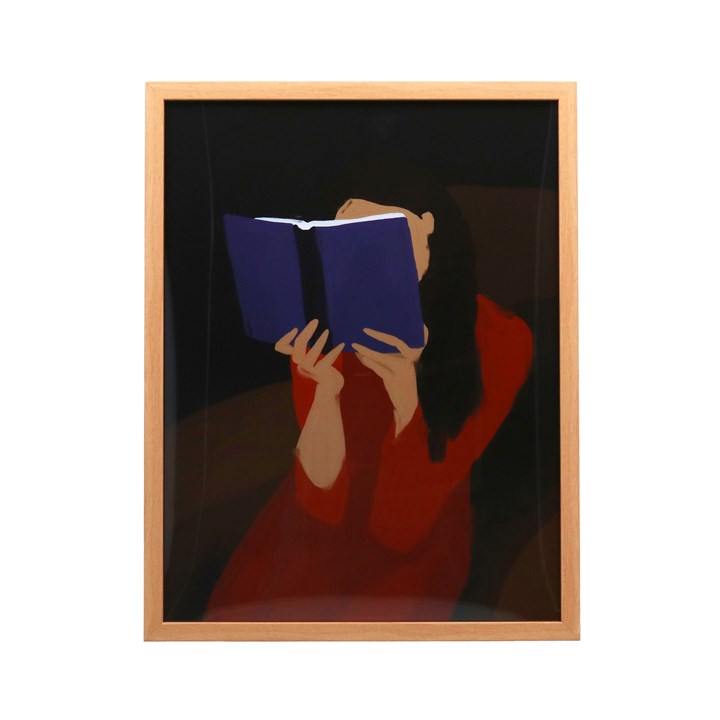 gisela graham Framed Print - The Reader