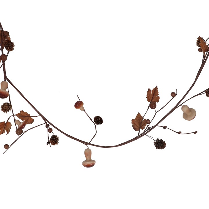 gisela graham Garland - Toadstool & Cone