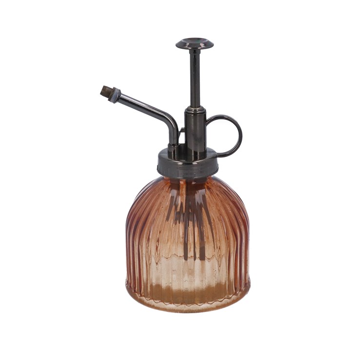 gisela graham Glass Plant Mister - Amber