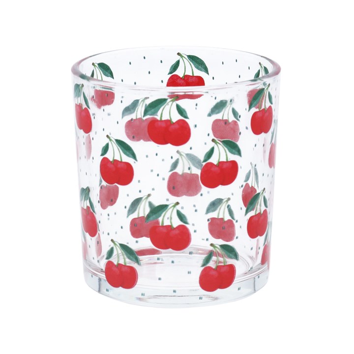 gisela graham Glass T-Lite - Cherries