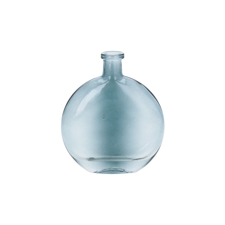 gisela graham Glass Vase - Blue Disc Bud