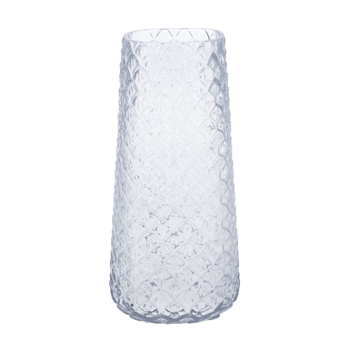 gisela graham Glass Vase - Clear Scale