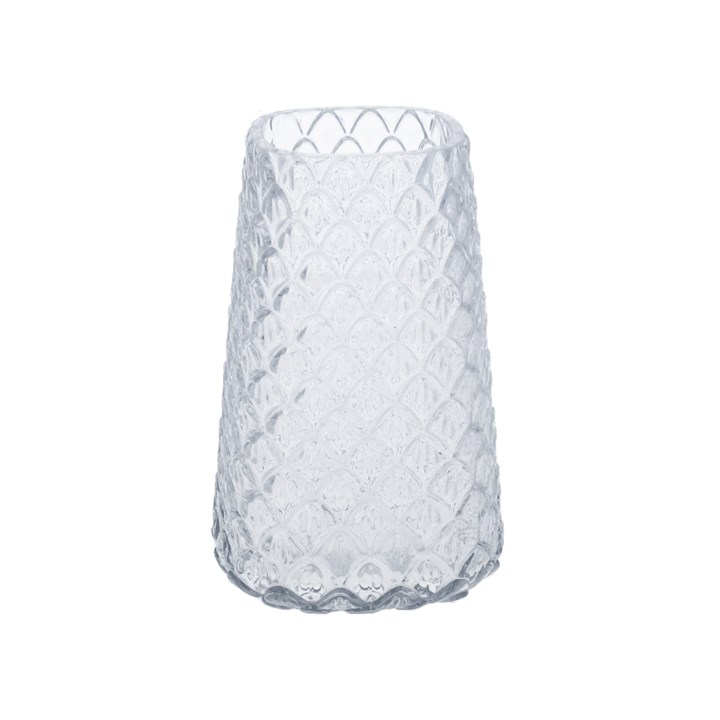 gisela graham Glass Vase - Clear Scale