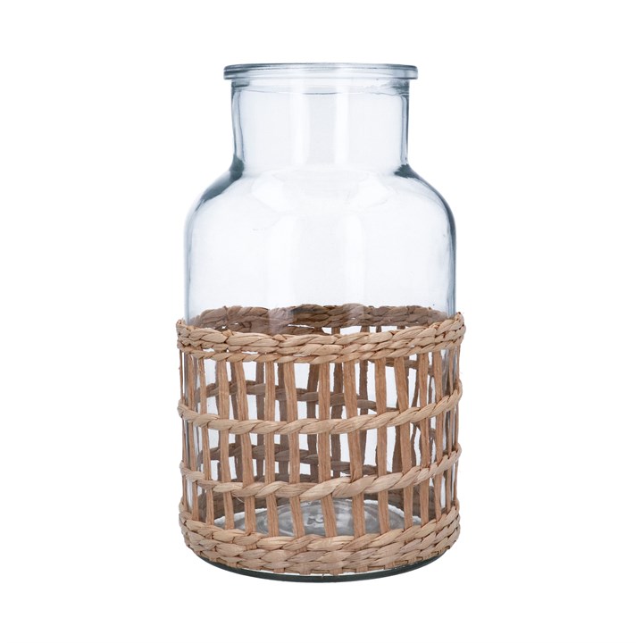 gisela graham Glass Vase - Rattan