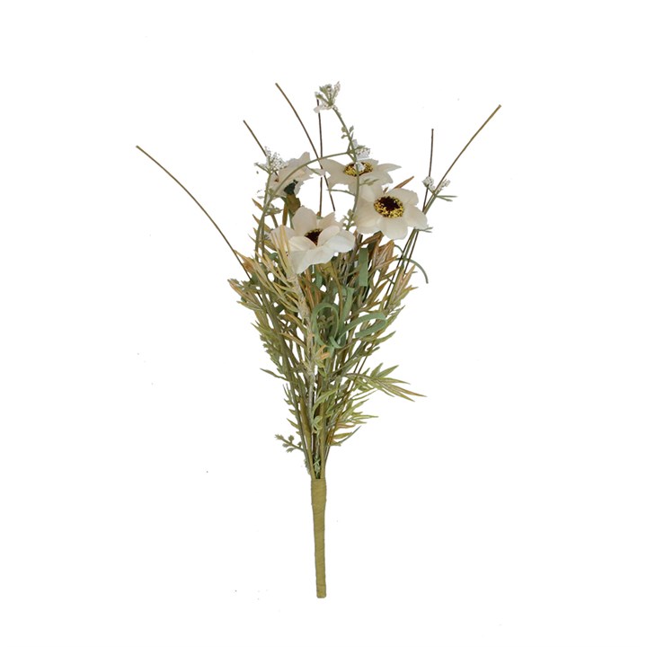 gisela graham Mini Pick - Antique Cream Wild Flower