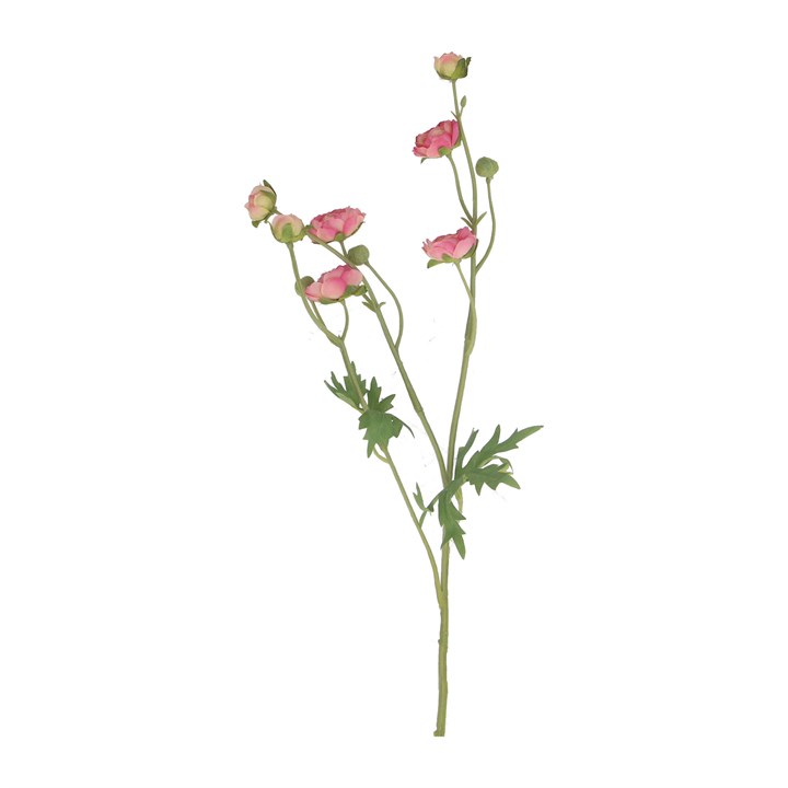 gisela graham Mini Spray - Pink Ranuculus