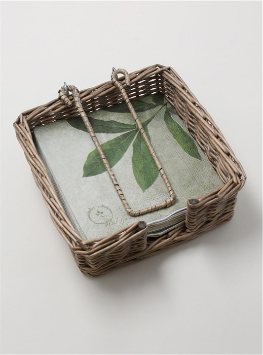 Gisela Graham Paper Napkins - Green Leaves