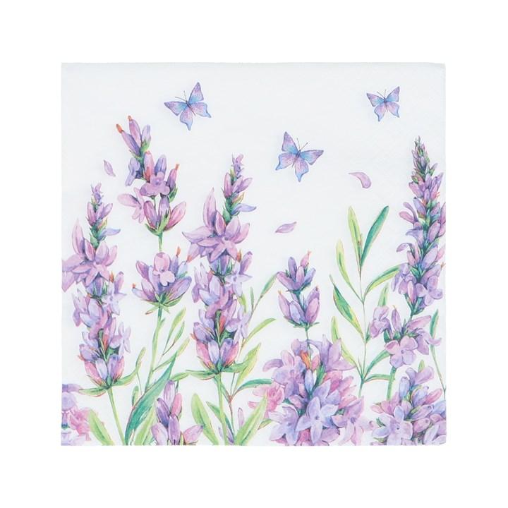 gisela graham Paper Napkins - Lavender Field