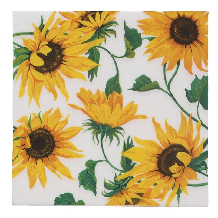 gisela graham Paper Napkins - Sunflowers