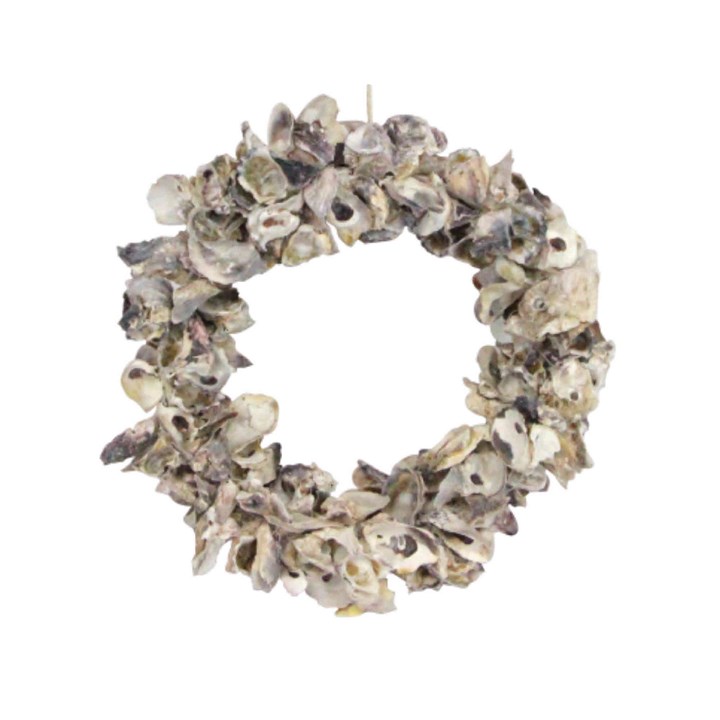 gisela graham Shell Wreath - Oyster