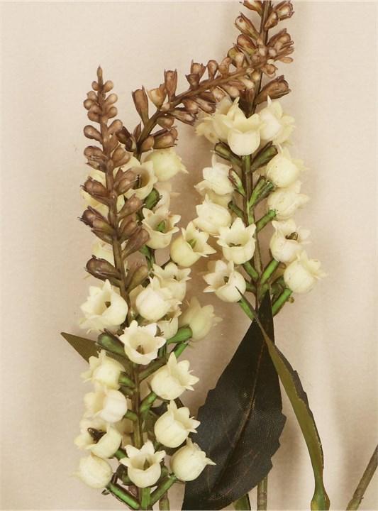 Gisela Graham Spray - Antique Cream Mini Bell Flower