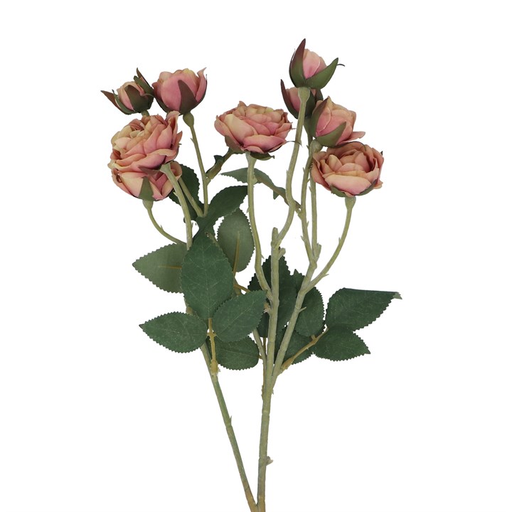 gisela graham Spray - Antique Pink Rosebud