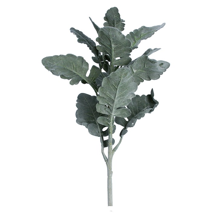 gisela graham Spray - Green Flocked Gingko