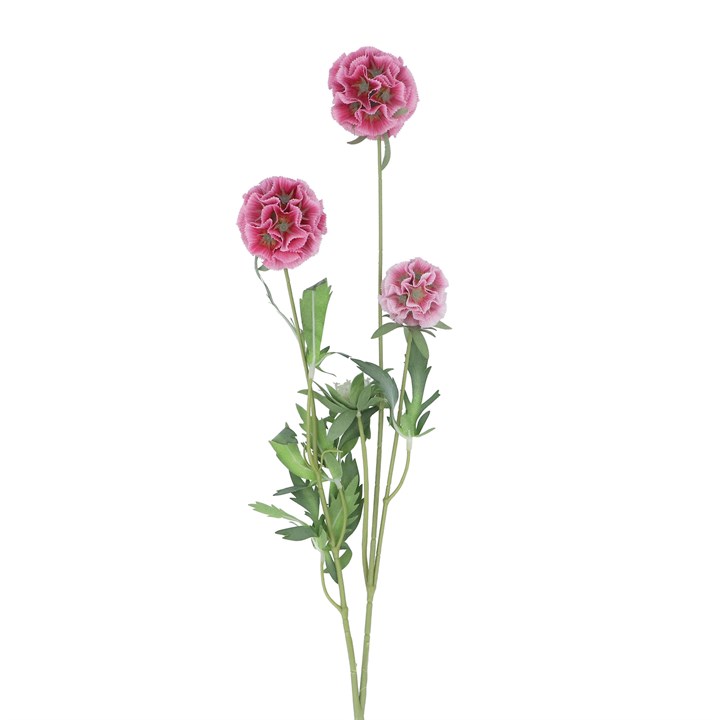 gisela graham Spray - Pink Starflower Pincushion