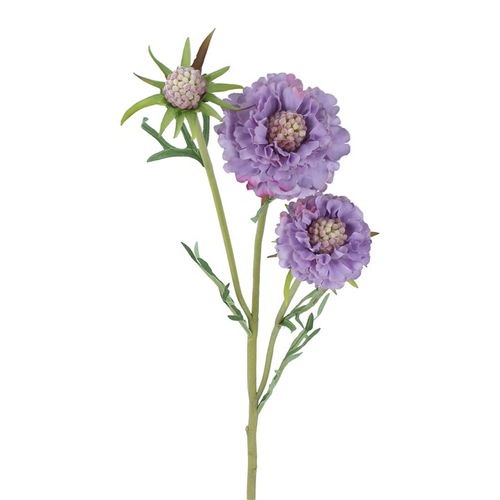 gisela graham Spray - Purple Scabiosa