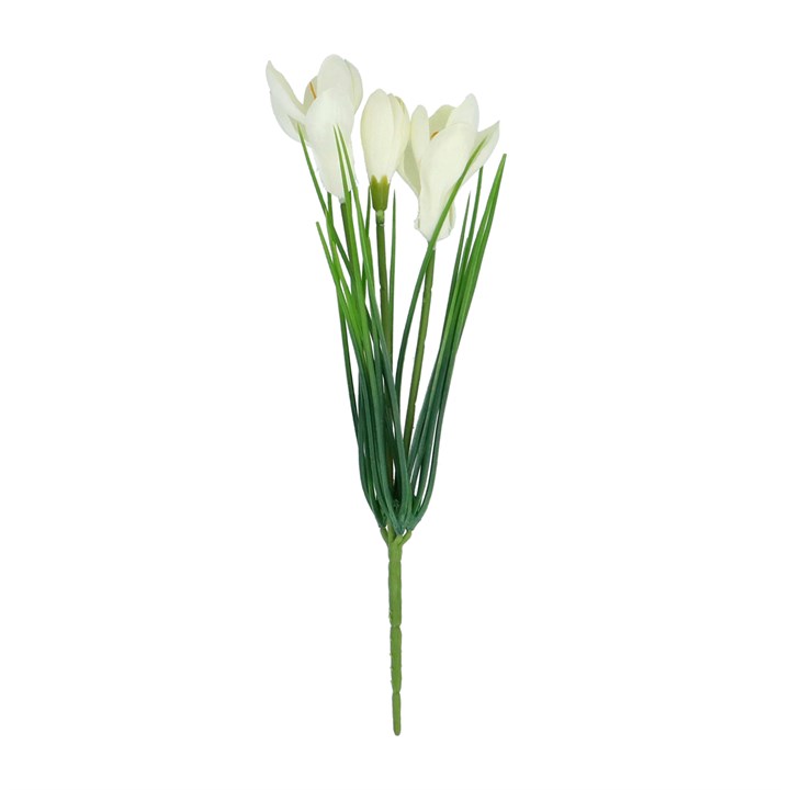 gisela graham Spray - White Crocus