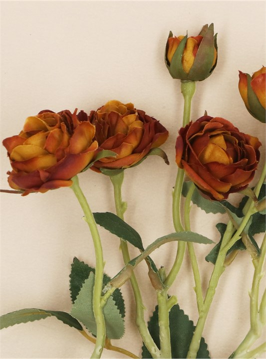 Gisela Graham Stem - Antique Burgundy Rosebud