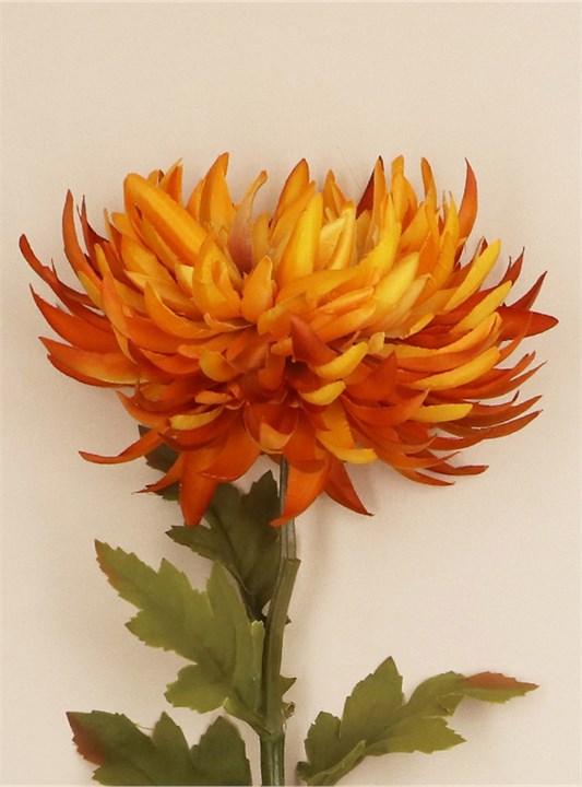 Gisela Graham Stem - Golden Yellow Chrysanthemum