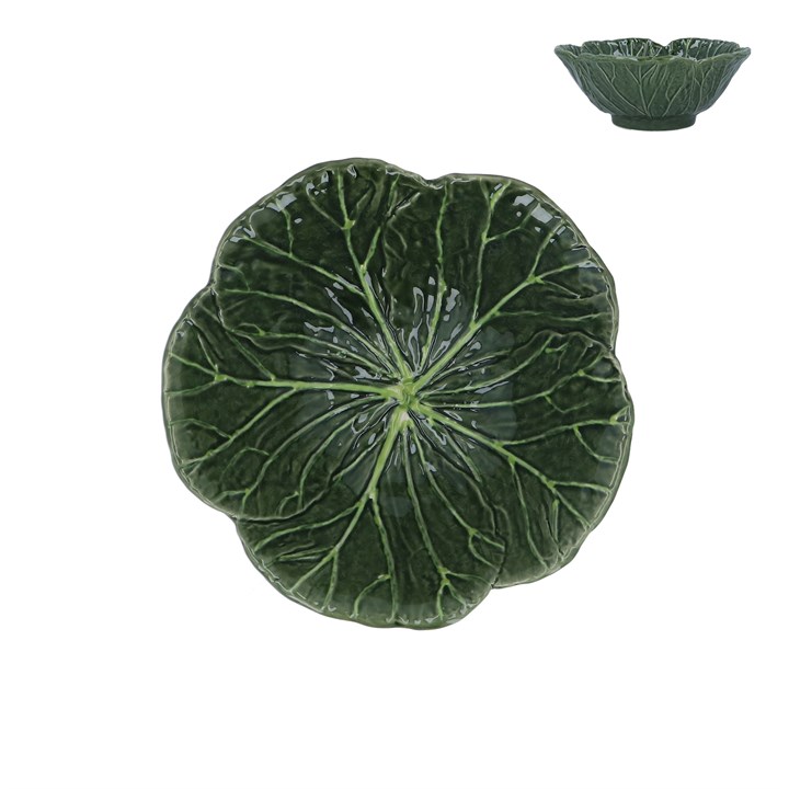 gisela graham Stoneware Bowl - Cabbage