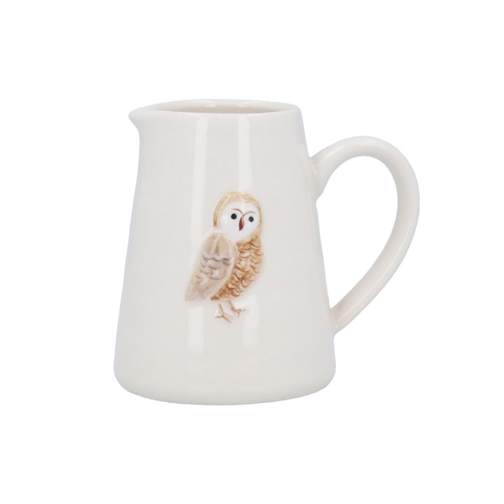 gisela graham Stoneware Mini Jug - Barn Owl