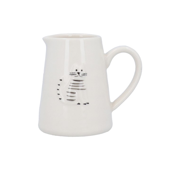gisela graham Stoneware Mini Jug - Cat