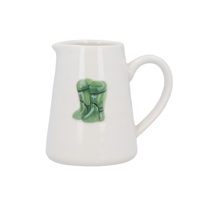 gisela graham Stoneware Mini Jug - Wellies