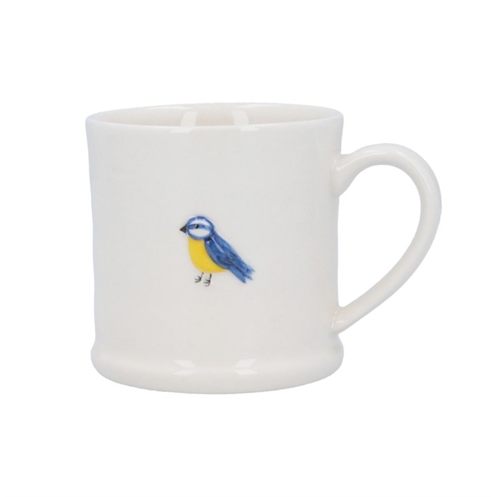 gisela graham Stoneware Mini Mug - Blue Tit
