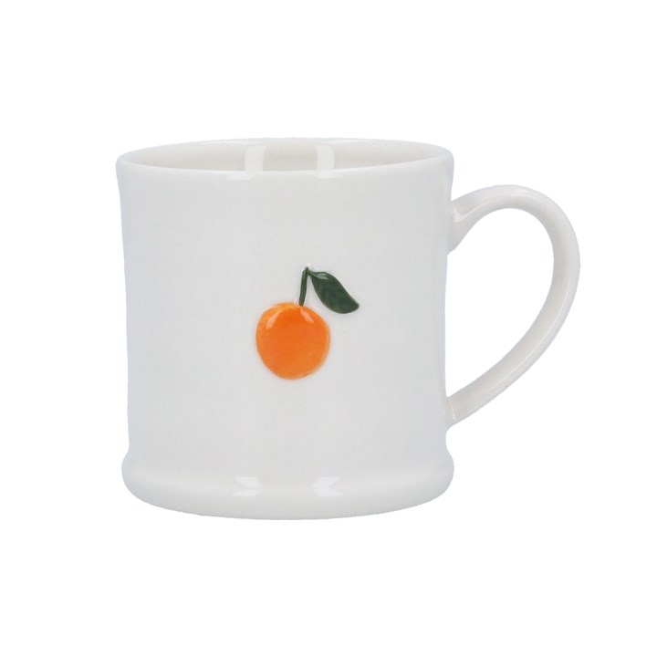 gisela graham Stoneware Mini Mug - Orange